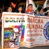 World March in Bolivia